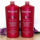 WITH PUMPS KERASTASE REFLECTION BAIN AND FONDANT CHROMATIQUE 1000ml or 34oz