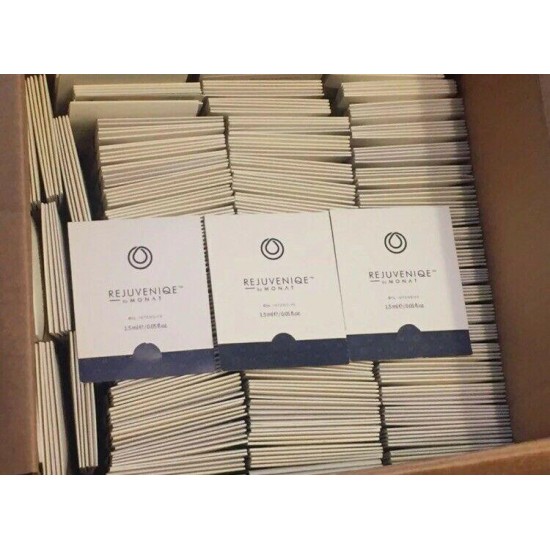 LOT OF 50 Monat Rejuveniqe by Monat Oil Intensive Packets - 1.5 mL each