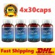 4x HERRMETTO Men Hair Care Vitamins Grow Hair Fix Hair Loss Result in 4 Months