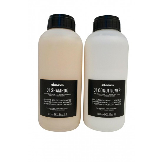 Davines Oi Shampoo & Conditioner Set 33.8 OZ Each