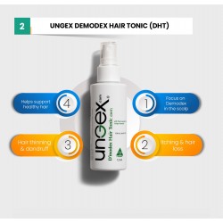 Demodex Hair Tonic | Demodicosis Mite Solutions Itchy Scalp Hair Loss Baldness