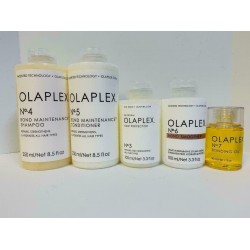 Olaplex No 3 Perfector, No 4 Shampoo, No 5 Conditioner, No 6 Smoother & No 7 Oil