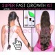 BEST SUPER FAST Hair Growth System Natural Hair Growth Products KIT of 3