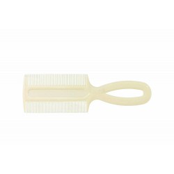 Dukal CS/864 Ivory Baby Combs 2-Sided Plastic Hairdressing Styling Combs