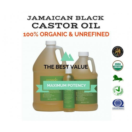 Rastarafi?? Jamaican Black Castor Oil | Bulk -Choose Gallon Size