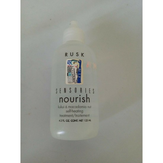 Rusk Sensories Nourish Kukui & Macadamia Nut Self Healing Treatment 4.2 fl oz