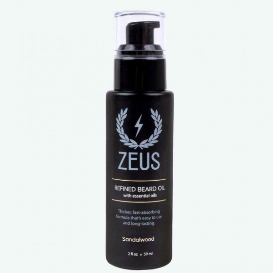 Zeus Ultimate Beard Care Kit, Sandalwood Scent, Best Beard Tools + Care Items!