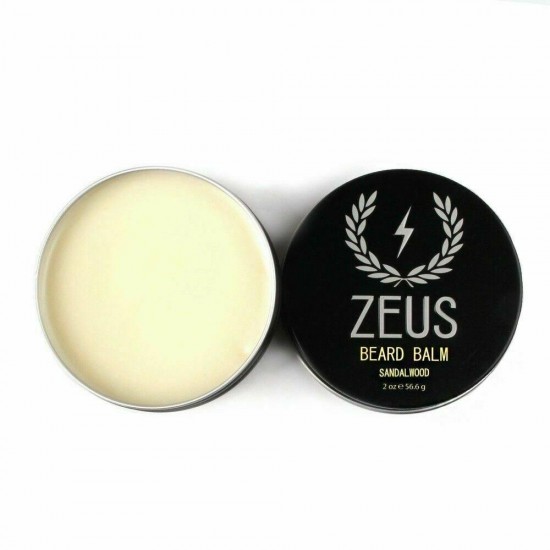 Zeus Ultimate Beard Care Kit, Sandalwood Scent, Best Beard Tools + Care Items!