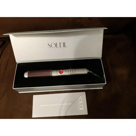 Soleil Professional Styling Comb, Silver/Pink w/250-450 Degree Heat! MSRP $350