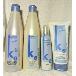 Salerm Keratin Shot Shampoo +Straightening Cream +Deep Impact Plus Mask +Serum