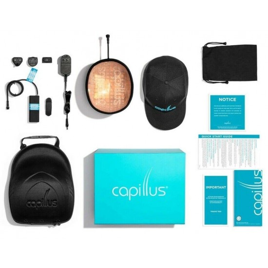 Capillus Plus Laser Therapy Cap For Hair Regrowth Prevents Hair Loss NEW