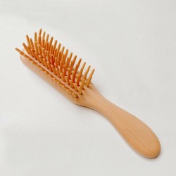 Japanese Satsuma Boxwood Hair Brush (Blow Large)