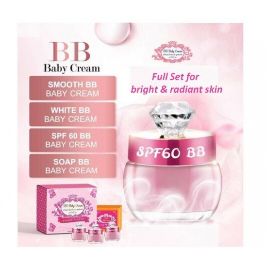 2X 6X 12g. BB Baby Cream Set Beauty Facial Bright Skin Reduce Freckle Dark Spot