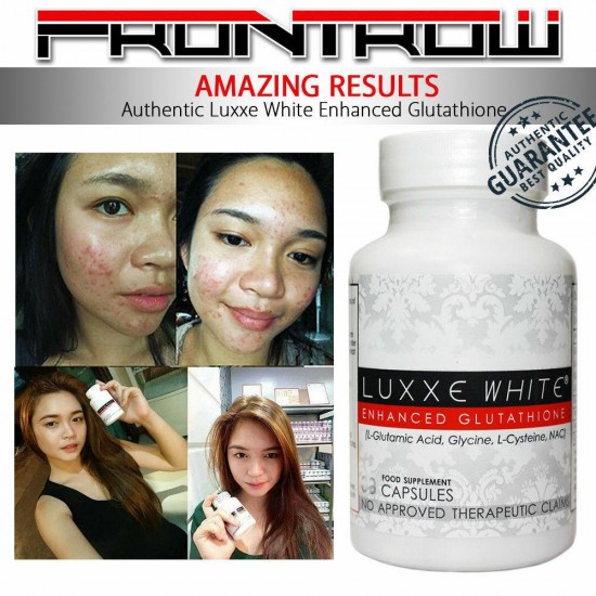 4 Bottles Luxxe White Enchanced Glutathione - 60 Capsules 4 mo supply BEST VALUE