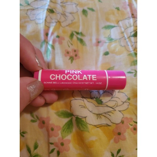 Rare lip smacker. Vintage bonne bell pink chocolate lip smacker.