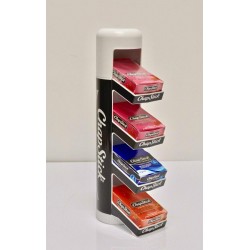 CHAP STICK LIP MOISTURIZER 96CT TOWER , 48 ORIGINAL, 24 CHERRY, 24 MOISTURIZER