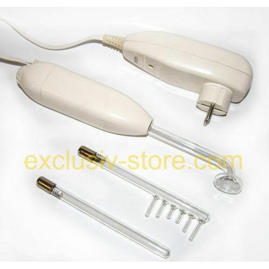 VIOLET RAY WAND + 12 ELECTRODES in BOX !! NEW!!