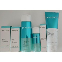 PROACTIVE Moisturizer, Face Wash, Balancing Toner, Eye Serum Lot of 6 Products.