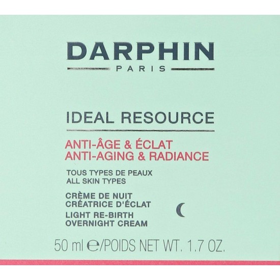 100% Original Darphin Ideal Resource Overnight Cream 1.7oz Natural Radiance