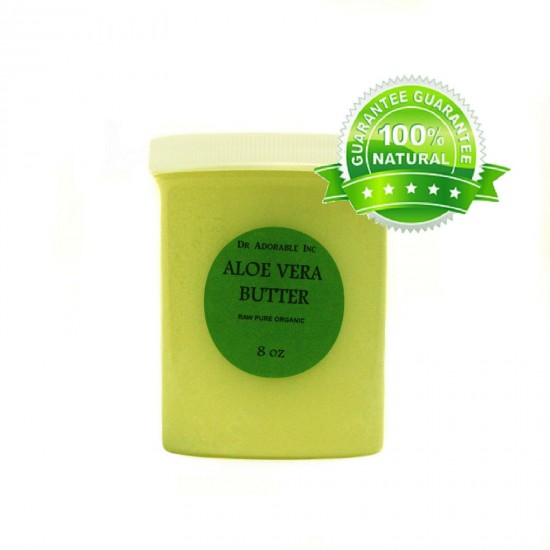 RAW ALOE VERA BUTTER ORGANIC COLD PRESSED PURE 2 OZ 4 OZ 8 OZ 12 OZ-12 LB