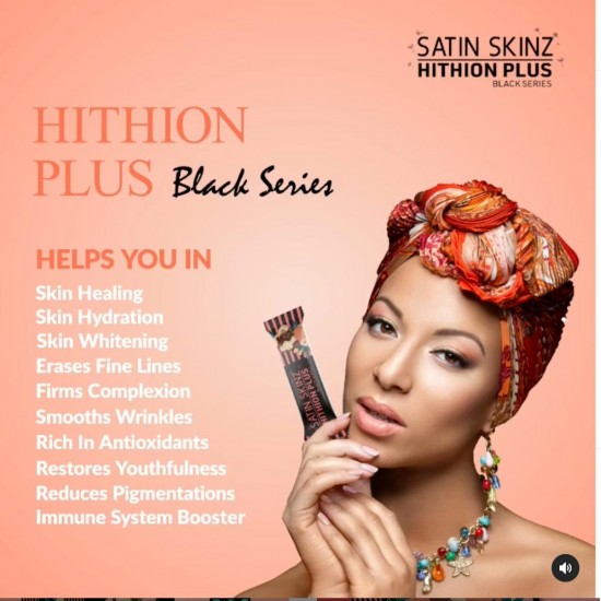 SATIN SKINZ HITHION PLUS ,BUY 2 PKS & GET 1 FREE PEARL SUPPLEMENT WITH DETOX TEA