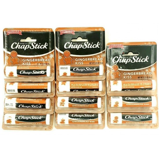 (11) Chapstick Gingerbread Kiss Limited Edition