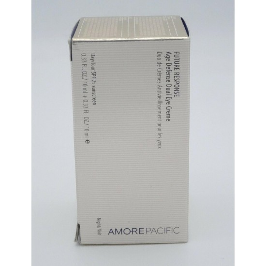 AMORE PACIFIC FUTURE RESPONSE AGE DEFENSE DUAL EYE CREME SPF 25 NEW SEALED BOX