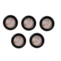 5X Kama Ayurveda Rose Lip Balm 5 g Each