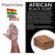 Raw African Black Soap Organic 100% Pure Bar From Ghana Bulk Face Acne Body Wash