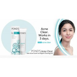 * POND'S ACNE CLEAR Anti-Acne Leave-on Expert Clearing Gel with Thymo-T Essence