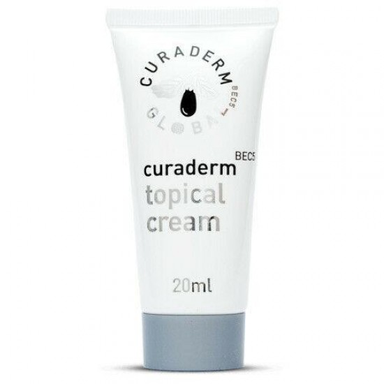 Curaderm Bec5 20 Cream + Free Micropore Tape + Free Shipping inside U.S.