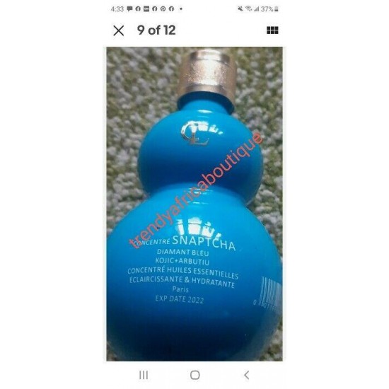 Lait snaptchat Diament Blue body Lotion 500ml + snapchat serum.100% satisfaction