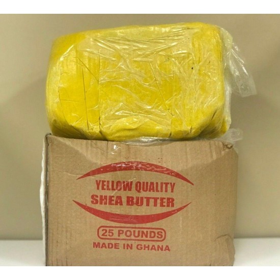 Raw SHEA BUTTER Unrefined Organic Yellow Gold Pure Premium Quality 2oz - 50Lbs