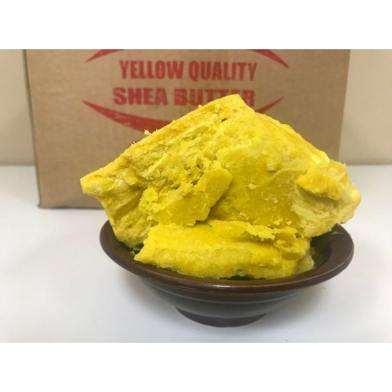 Raw SHEA BUTTER Unrefined Organic Yellow Gold Pure Premium Quality 2oz - 50Lbs