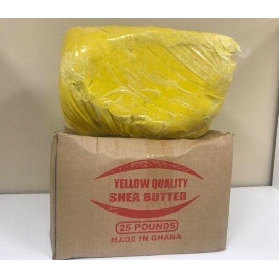 Raw SHEA BUTTER Unrefined Organic Yellow Gold Pure Premium Quality 2oz - 50Lbs