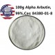 Natural ALPHA ARBUTIN POWDER, 99%, CAS 84380-01-8