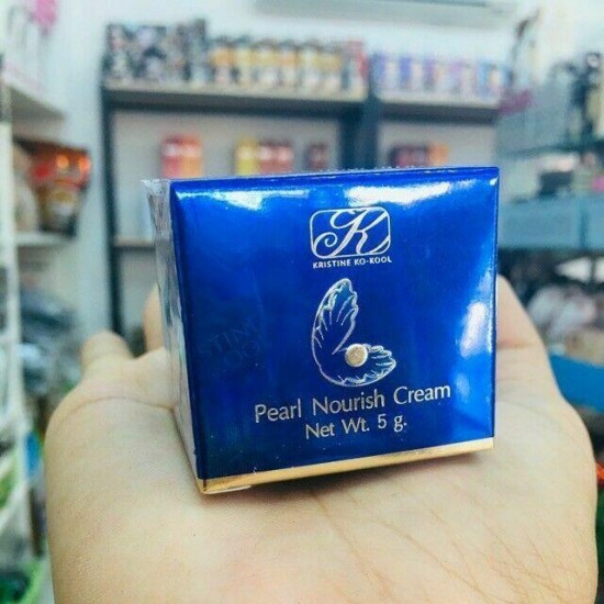 3x 20g. Kangzen Kenko Kristine Ko-kool Pearl Nourish Cream Smooth Clear Skin