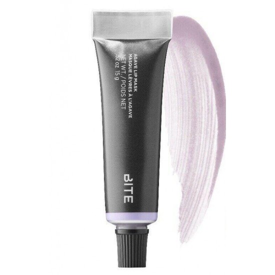 Bite LAVENDER Agave Lip Mask ~ Pale Pink Tint Full Size .52oz / 15g Discontinued