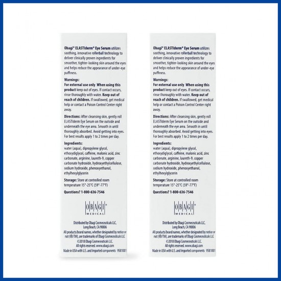 Obagi Medical ELASTIderm Eye Serum 0.47 oz Pack of 2