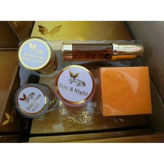 3X Mache're Whitening Cream Gold Set Perfect Collagen White Brighter Smooth Skin