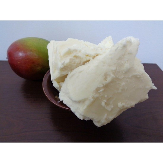 Raw MANGO BUTTER Unrefined Organic 100% Pure Premium Quality - Choose Size