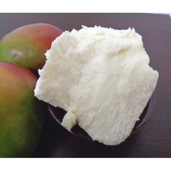 Raw MANGO BUTTER Unrefined Organic 100% Pure Premium Quality - Choose Size