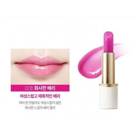 [K-Beauty] Red Ginseng Serum Lip Balm Set(4color/ 3.2g*4) Pink,Berry, Coral, Red