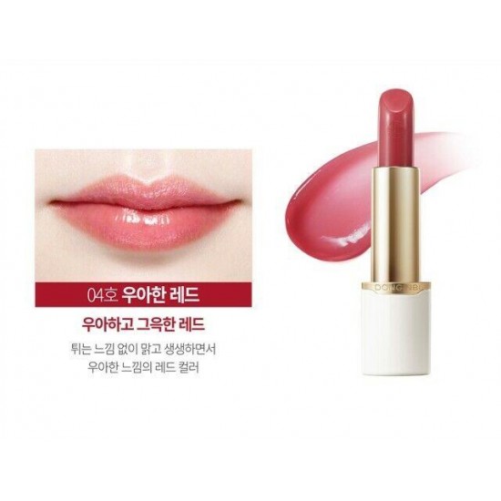 [K-Beauty] Red Ginseng Serum Lip Balm Set(4color/ 3.2g*4) Pink,Berry, Coral, Red