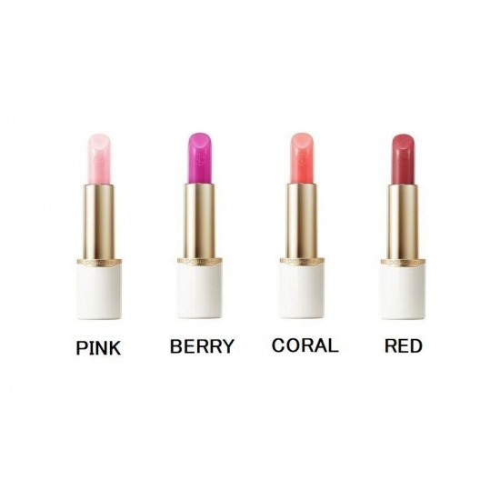 [K-Beauty] Red Ginseng Serum Lip Balm Set(4color/ 3.2g*4) Pink,Berry, Coral, Red