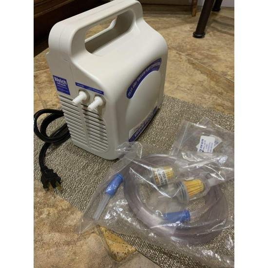 WELCH 2511 Dry Vacuum Pump / Compressor The Acne Vac-Pen Vacuum Station