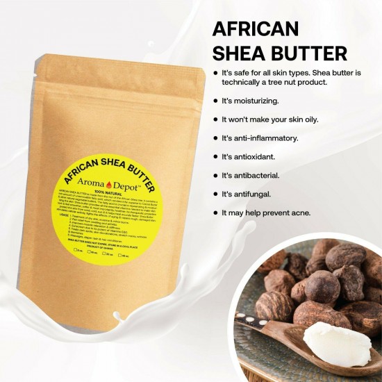 Raw African Shea Butter 100% RAW unrefined Pure Organic Natural WHOLESALE Bulk