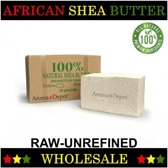 Raw African Shea Butter 100% RAW unrefined Pure Organic Natural WHOLESALE Bulk