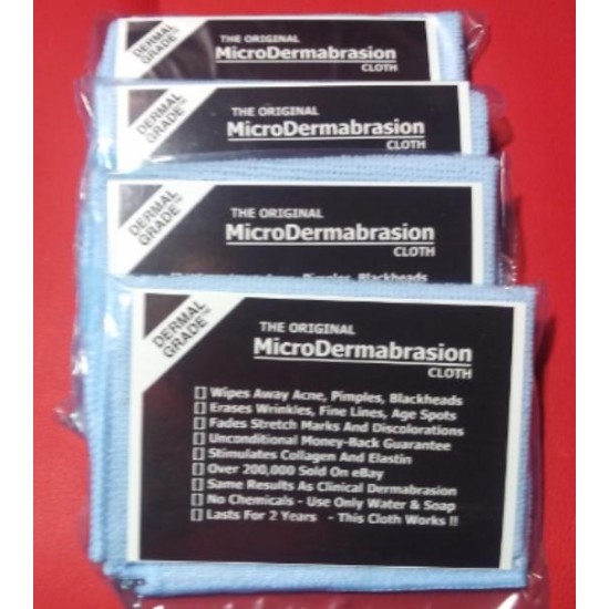 The Original MicroDermabrasion Gift Cloth Sets - Acne Wrinkles Blackheads Scars