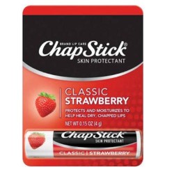 Wholesale Bulk Reseller Lot of 144  Count  Strawberry Chaptick Lip Balm 0.15 oz